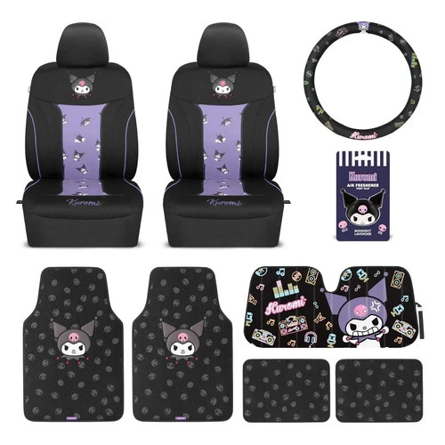Kuromi car seat covers - car,