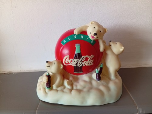 Coca cola polar bear - coca, money