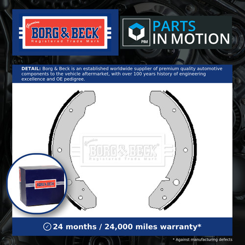 Brake shoes set fits beetle - brake,