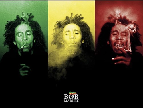 Tricolour smoke poster - smoke,