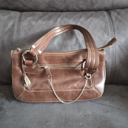 Vintage tula axelvaskor brown - vintage,