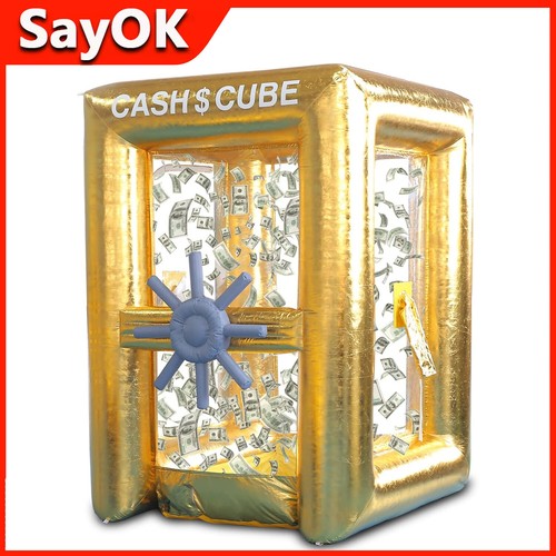 Inflatable cash cube - inflatable,