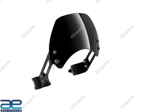 Black instrument cowl fly - cowl,