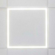 48W Ceiling Suspended Recessed EDGE FRAME LED Panel White Light 600 x 600