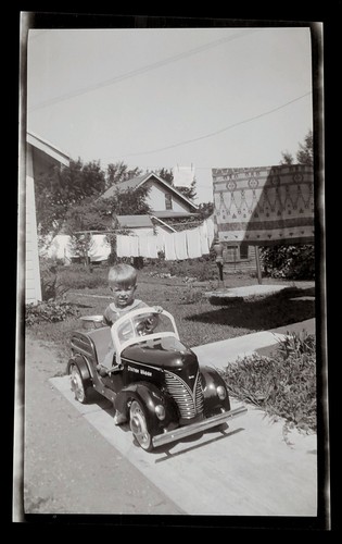 Little boy driving station - little,