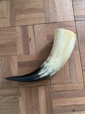 Vintage Horn drinking Vessel Ox Horn Viking Reenactment