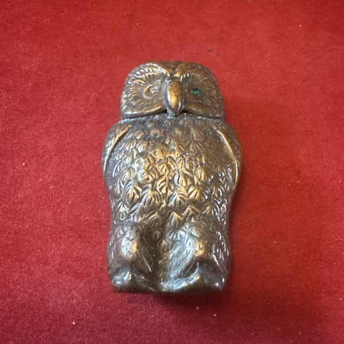 Vintage vesta case owl 1 - vintage,