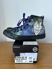 Fab Converse All Star Hi Tops The Joker In Original Box Size 7 EU 40