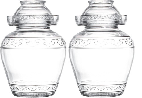Glass fermentation jar - glass,