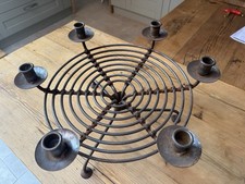 Rusty Iron Gothic Steam Punk Style Candle Holder