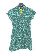 Motel Shirt Midi Dress S in Green