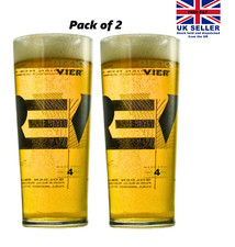 Beck's Vier Pint Glasses 20oz