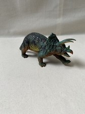 Vintage AAA ELC Triceratops Dinosaur Toy Figure Early Learning Centre 9” Long