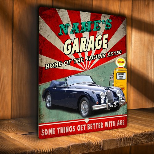 Personalised jaguar xk150 car - personalised,