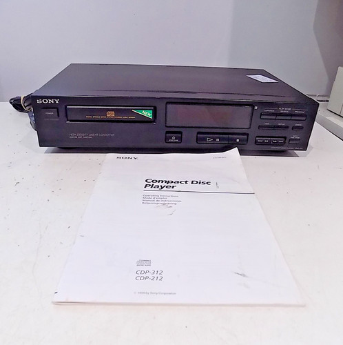 Sony cdp 312 - cdp-312, disc
