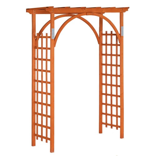 Garden wooden arbor wood - arbor,
