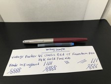 Vintage Parker 45 Classic Red