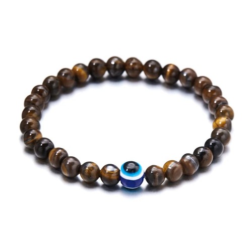 Lucky evil eye natural stone - natural,
