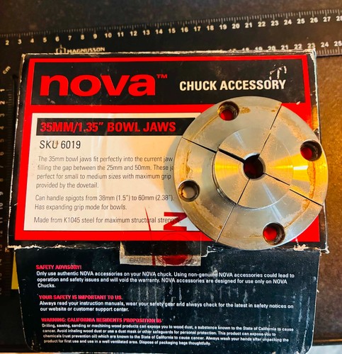 Nova 35mm bowl - (1.35″), jaw