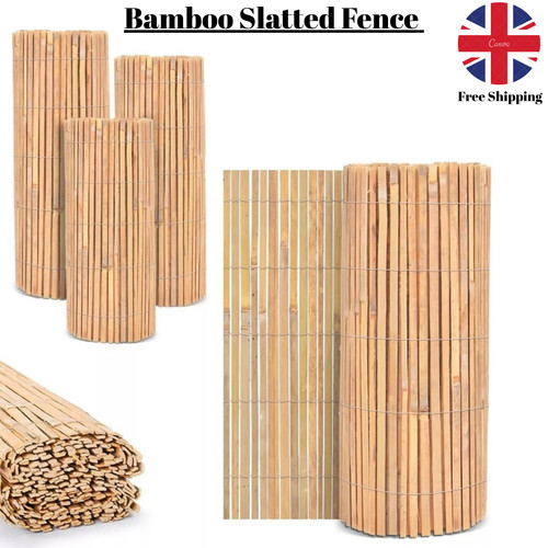 Bamboo slat fence - slat, screening