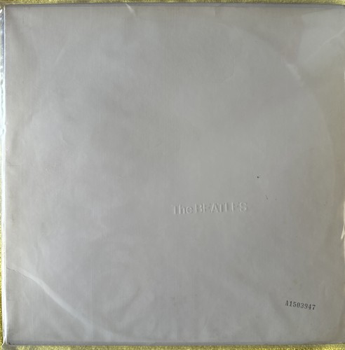 Beatles first press - first, white