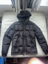 Boys junior Black Stone Island Age 14 Puffer Jacket