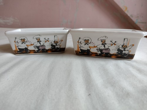 Mini ceramic loaf pans - loaf,