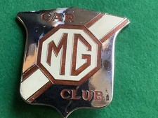 Early MG Car Club Badge -early