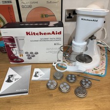 KitchenAid Stand Mixer Gourmet Pasta Press Attachment - 6 Shapes (5KSMPEXTA)