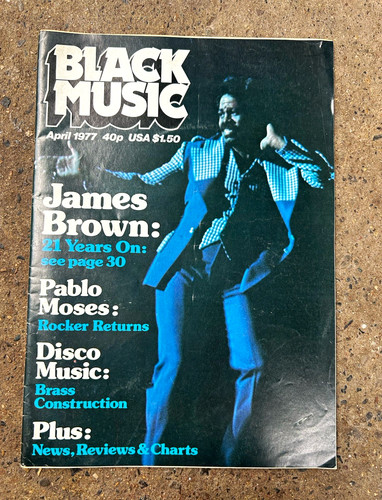Black music magazine april - black,
