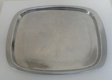 Stainless Steel Serving Tray for Food Snacks Festival Birthday Party Buffet