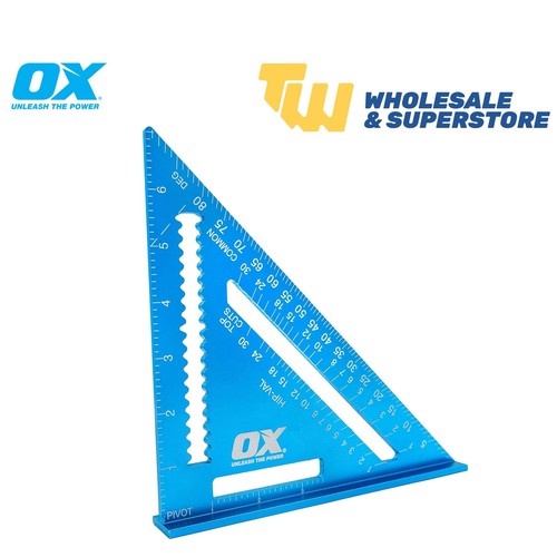 Tools rafter square 180mm - ox,