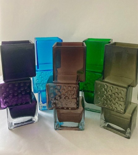 Glass vases style of - style,