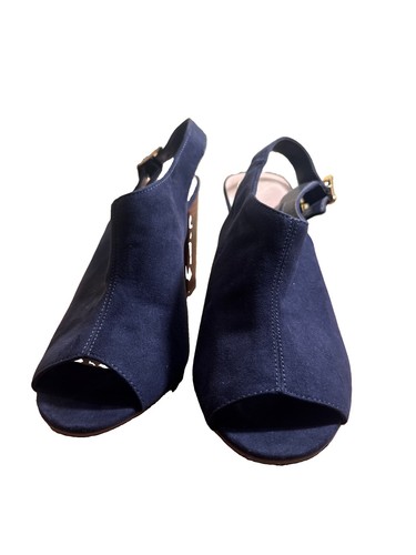 Marks spencer navy blue suede - blue,