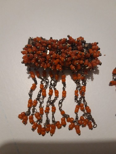 Vintage coral bead jewelry - bead,