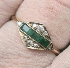 Antique Art Deco 18ct Gold