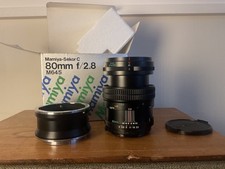 Mamiya Sekor C 4.0/80 Macro Lens For M645 - 80Mm F/4 and GFX adaptor