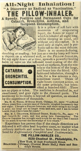 1886 pillow inhaler asthma - 1886,