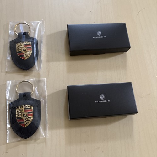 Genuine porsche leather - genuine, crest