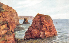 POSTCARD - DEVON - LADRAM BAY
