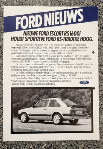 Rare ford escort - rare,