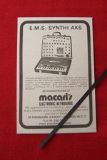 E.M.S SYNTHI AKS SYNTHESIZER
