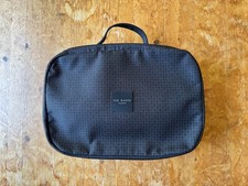 MENS TED BAKER BLACK POLYESTER WASH BAG TRAVEL WEEKEND TOILETRIES CASE