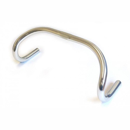 Polished alloy drop handlebars - polished,