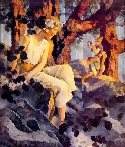 Girl with elfs - elfs, :