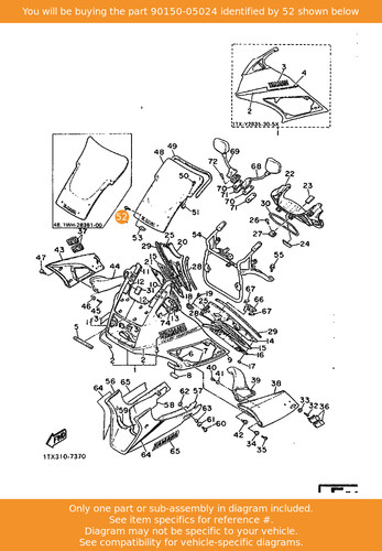 Yamaha screw round head - yamaha,