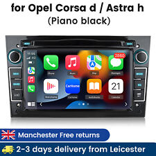 64G GPS SAT NAV Android14 Car Stereo Radio For Vauxhall Corsa C/D Antara Astra H