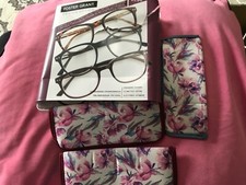 foster grant ladies reading glasses x 3 +1.50 ( 4404)
