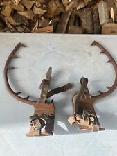 Antique Tree Climbing Spikes Pole Spikes