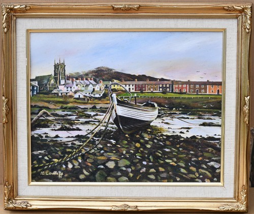 Gilt framed oil painting - oil, of